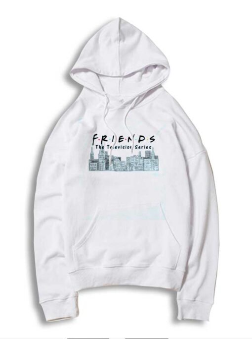 Friends The Television Series Skyline Logo Hoodie