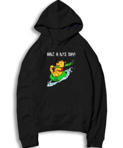 Have A Nice Day Snow Tubing Winnie The Pooh Hoodie