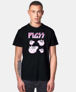 Heavy Metal Group Peppa Pig Logo T Shirt