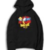 Homer Simpson Sleeping Inactive Wear Hoodie