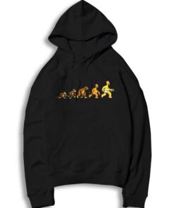 Homersapien Simpson Evolution Homer Simpson Hoodie