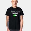 Internet Incognito Mode On Logo T Shirt