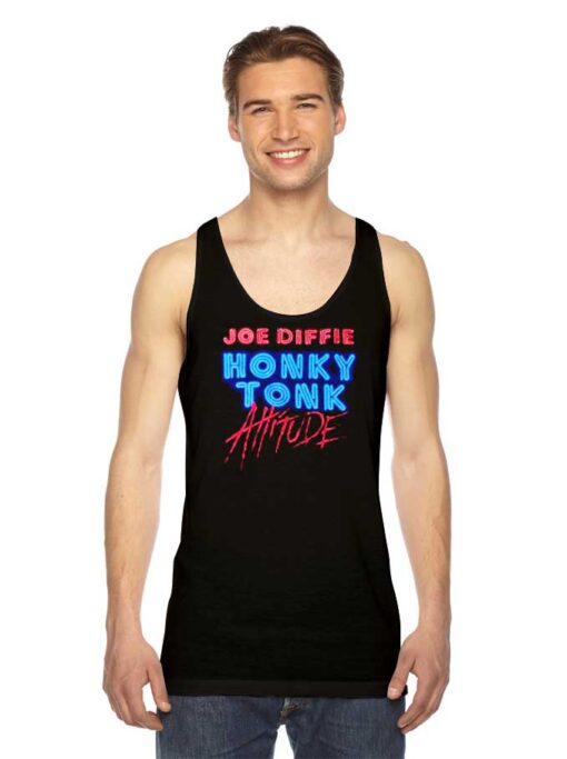 Joe Diffie Honky Tonk Attitude Tank Top