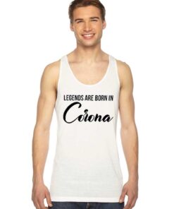 Legends Are Born In Corona Pandemic 2020 Tank Top