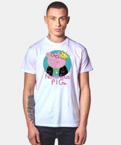 Notorious Big x Peppa Pig Crown Logo T Shirt