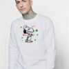 Nurse Snoopy Againts Coronavirus Covid-19 Pandemic Sweatshirt