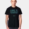 Olaf Love Is Putting Someone Else's Before You T Shirt