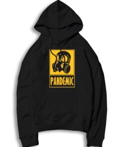 Pandemic Gas Mask Logo Plague Hoodie