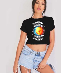 Panic At The Disco Day And Night Logo Crop Top Shirt