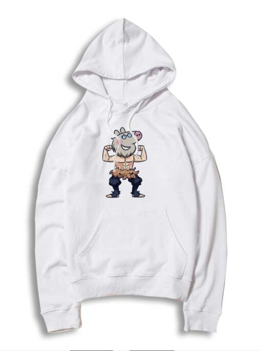 Peppa Pig Face Japanese Inosuke Anime Hoodie