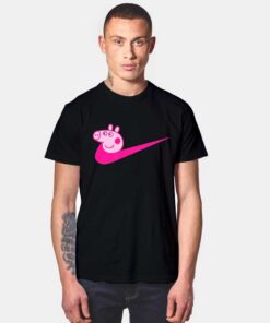 Peppa Pig Let's Just Do It Logo Inspired T Shirt