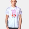 Peppa Pig Plank Says I Love You T Shirt