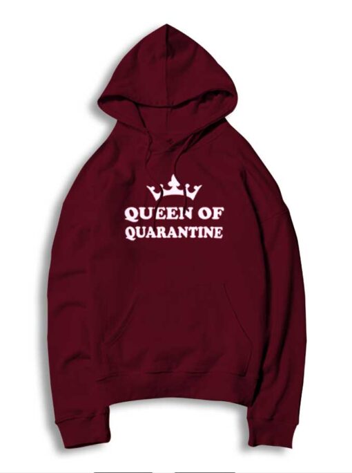 Queen Of Quarantine Crown Logo Hoodie