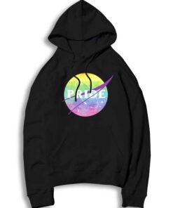 Rainbow Pride Nasa Logo Inspired Hoodie