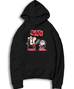 Scary Puzzle Pig Horror Peppa Pig Inspired Hoodie