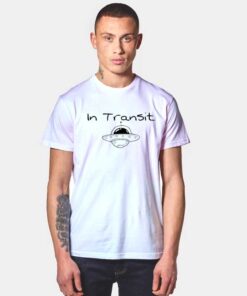 Space Alien UFO In Transit On Earth T Shirt