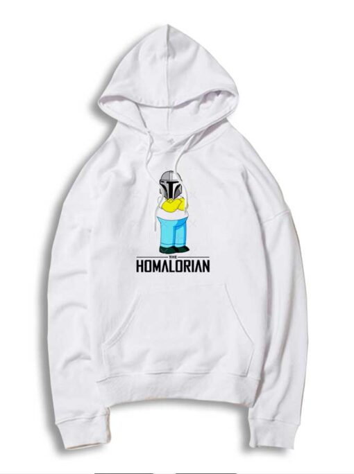 The Homalorian Homer Simpson x Mando Hoodie