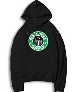 The Mandalorian Coffee Shop Starbucks Logo Hoodie