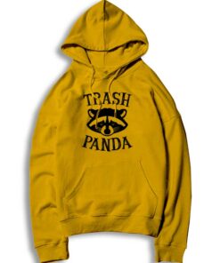 Trash Panda Racoon Face Logo Hoodie