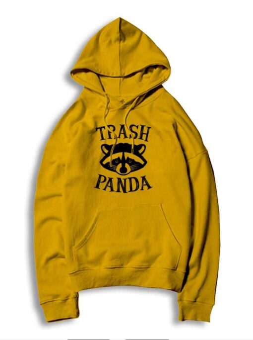 Trash Panda Racoon Face Logo Hoodie