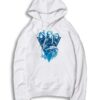 Vintage Witcher Blue Triangle Logo Hoodie