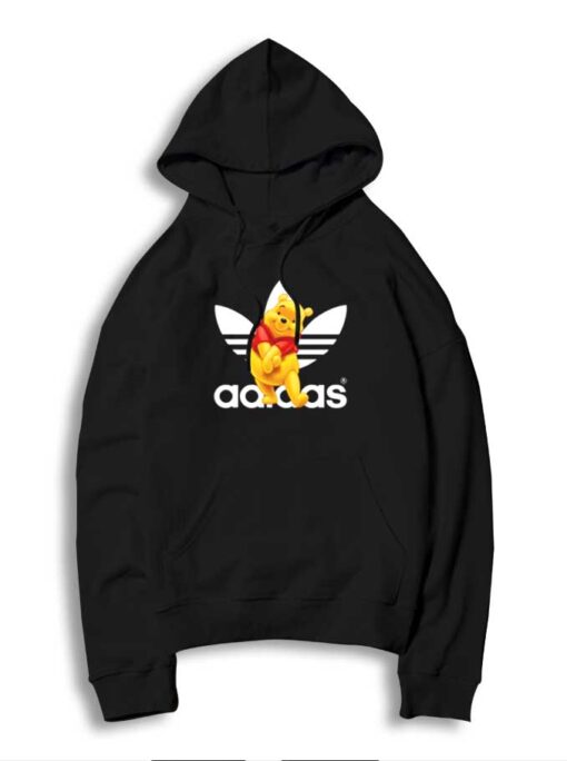 Winnie The Pooh x Adidas Mashup Inspired Hoodie