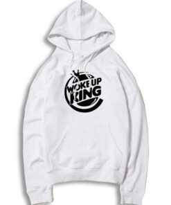 Woke Up Still King Eminem x Burger King Logo Hoodie