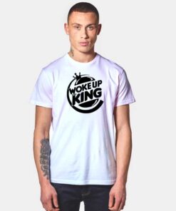 Woke Up Still King Eminem x Burger King Logo T Shirt