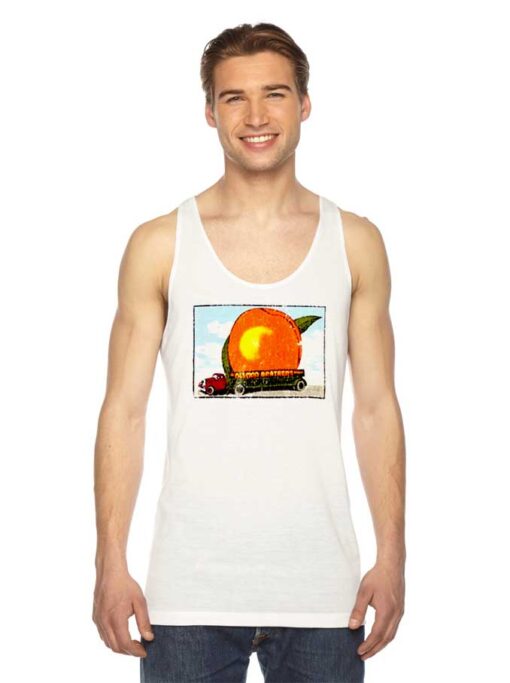 Allman Brothers Eat A Peach Logo Vintage Tank Top