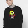 Angry Covid-19 Stay At Home Logo Sweatshirt