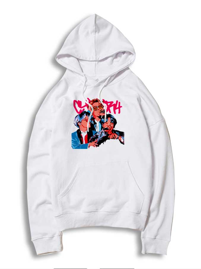 BTS Rap Line Tour Watercolor Art Hoodie