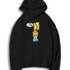 Bart Simpson Eat My Shorts Sulk Hoodie