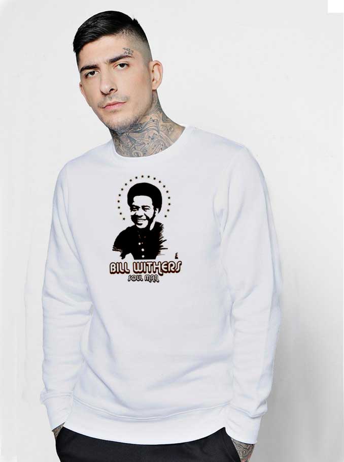 Bill Withers Soul Man Logo Vintage Sweatshirt