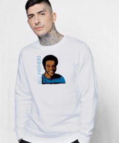 Bill Withers Vintage Portrait Vector Sweatshirt