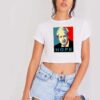 Boris Johnson Hope Vector Retro Crop Top Shirt