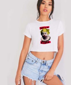 Boris Johnson Send In The Clown Crop Top Shirt