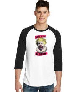 Boris Johnson Send In The Clown Raglan Tee