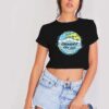 Coronavirus 2019 Masked Earth Crop Top Shirt