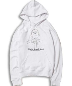 Doctor Fauci I Said What I Said Quote Hoodie