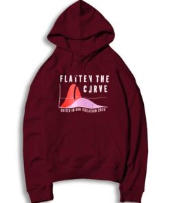 Flatten The Curve United In Our Isolation 2020 Hoodie
