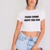 Fredo Cuomo Drops The Gun Fredo Unhinged Crop Top Shirt