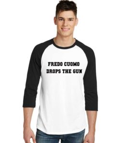 Fredo Cuomo Drops The Gun Fredo Unhinged Raglan Tee