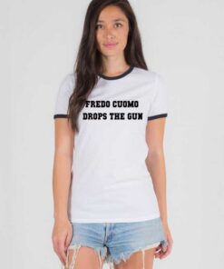 Fredo Cuomo Drops The Gun Fredo Unhinged Ringer Tee