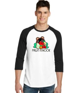 Fruit Of The Nook Animal Crossing Raglan Tee