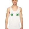 Green Beer Mug Boobs St Patricks Day Tank Top