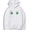 Green Beer Mug Boobs St Patricks Day Hoodie