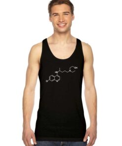 Hydroxychloroquine Molecule Coronavirus Cure Tank Top