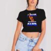 I Have The Toilet Paper Retro Crop Top Shirt