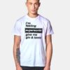 Im Feeling Supersonic Give Me Gin And Tonic Beers T Shirt