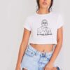 In Fauci We Trust Flatten The Curve Crop Top Shirt